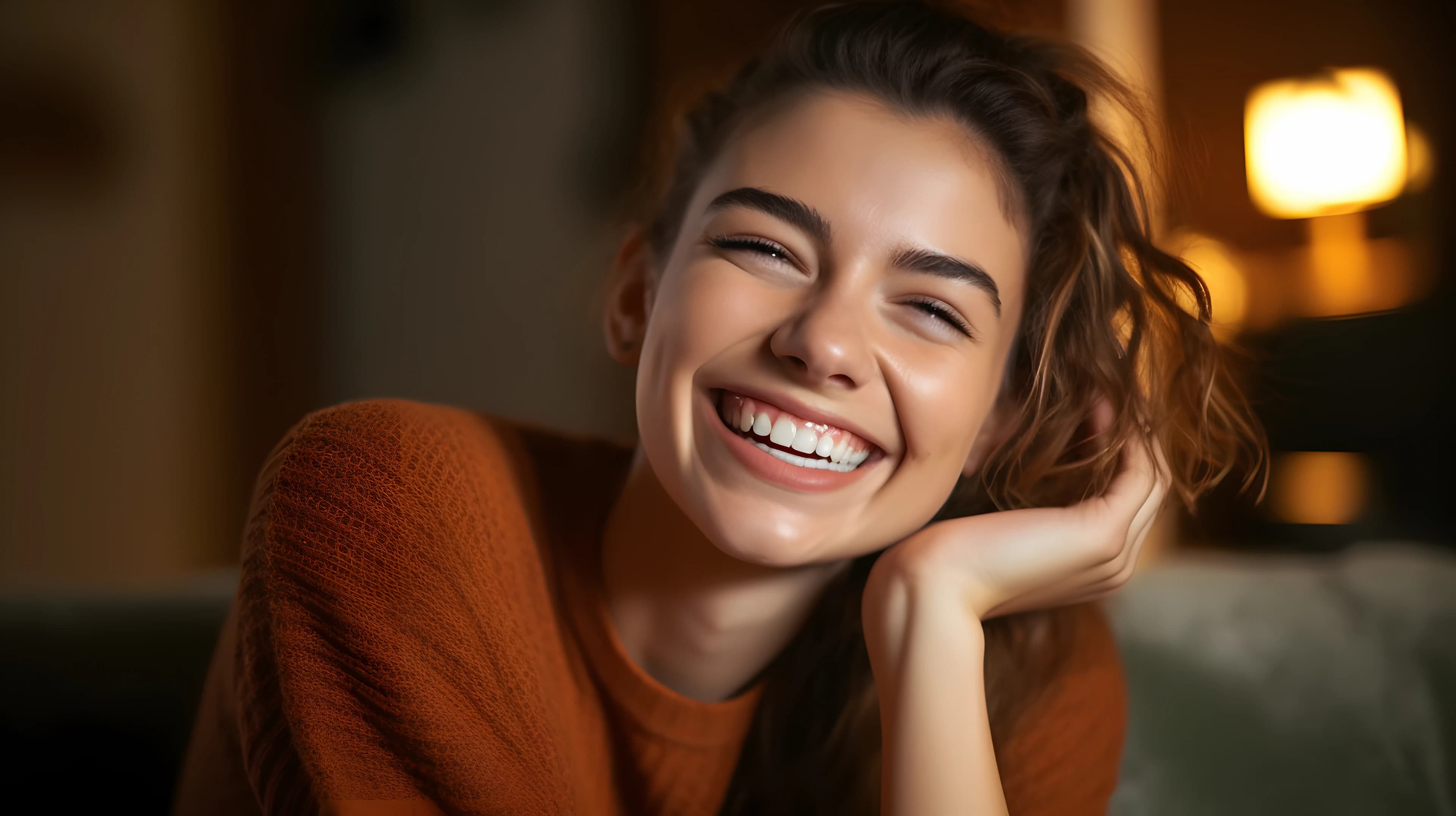 Confident smile after dental treatment