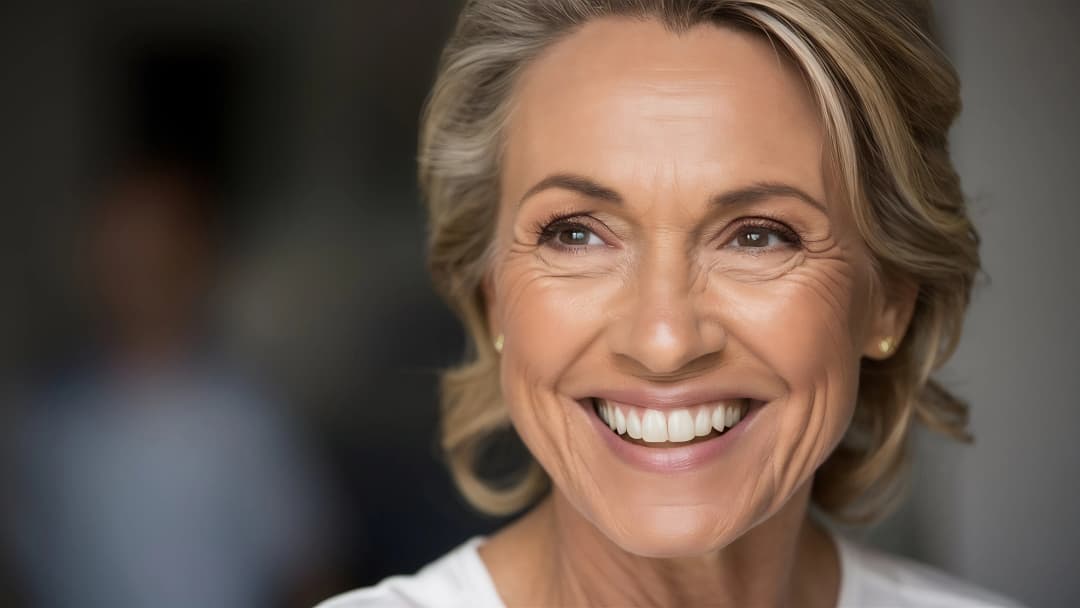 Confident patient evaluating dental options
