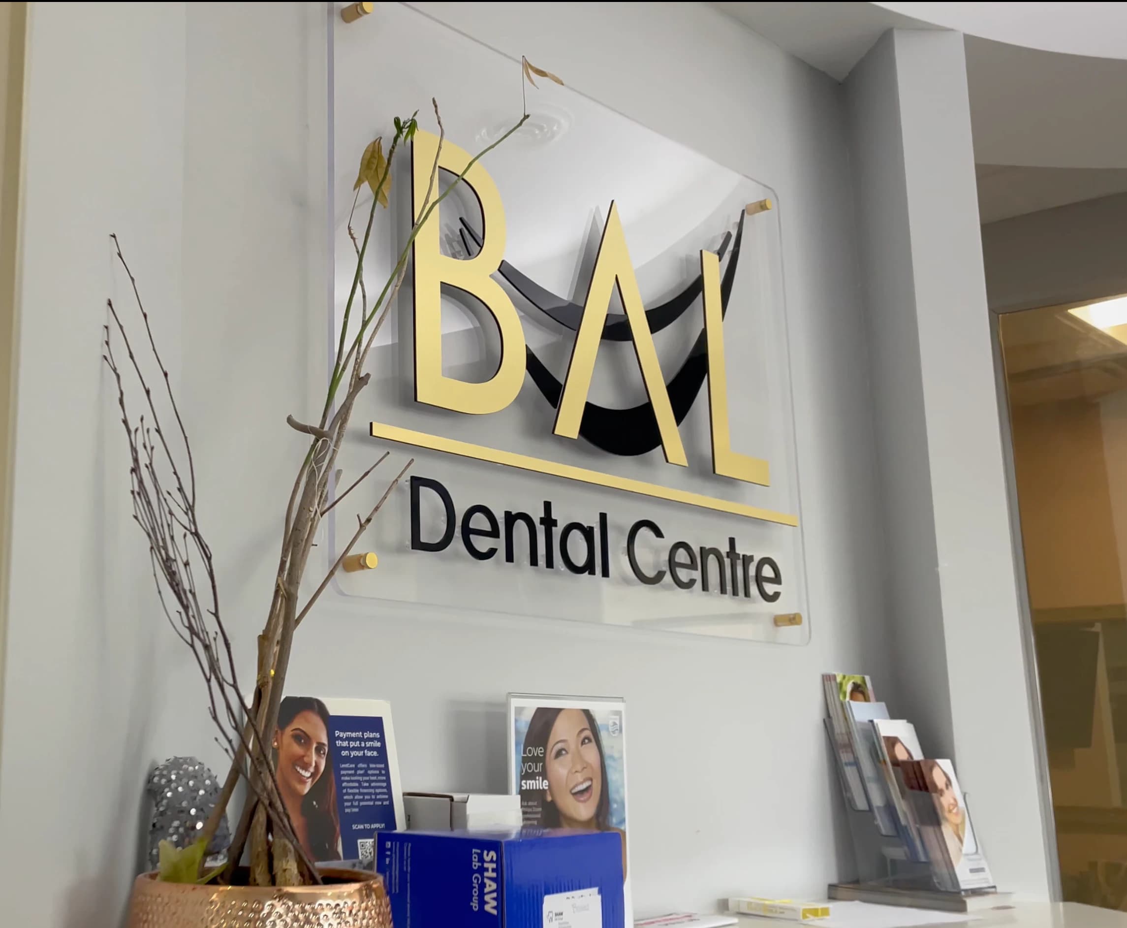 Modern dental treatment procedure