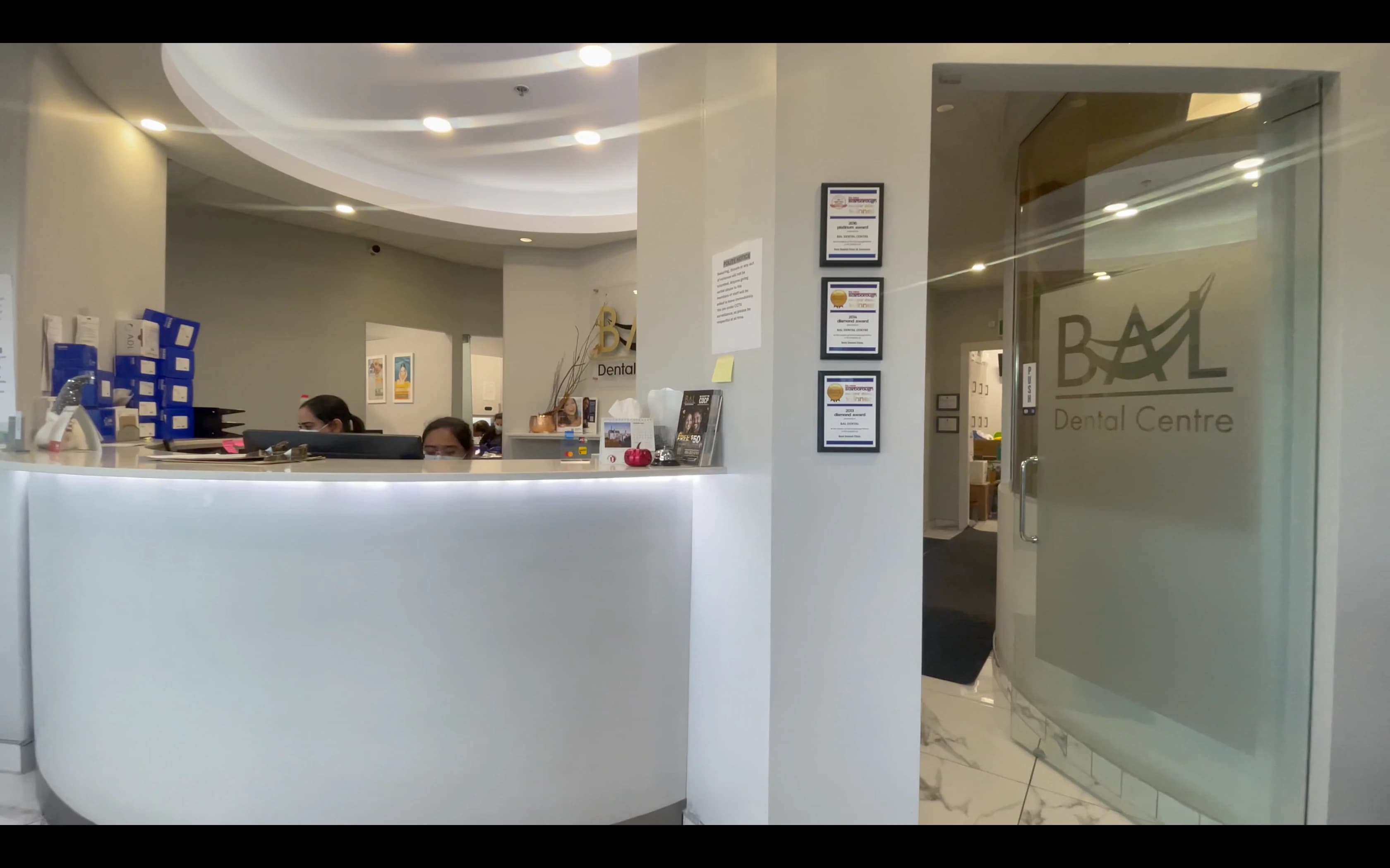 Private treatment suite at Bal Dental Centre